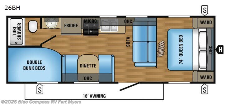 Used 2017 Jayco Jay Flight 26BH available in Fort Myers, Florida