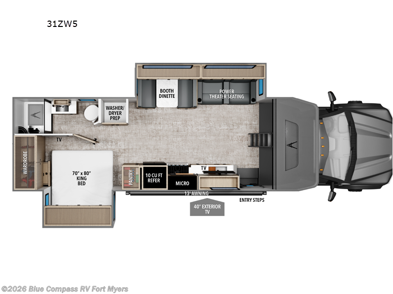 Used 2026 Grand Design Lineage Series F 31ZW5 available in Fort Myers, Florida