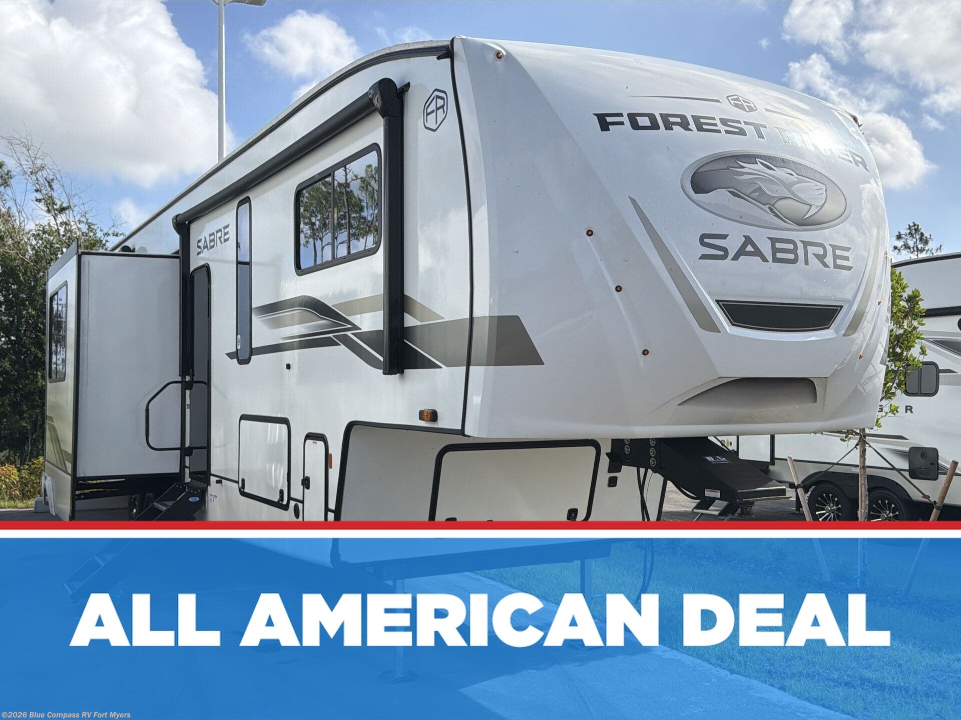 Used 2025 Forest River Sabre 37RVMILES available in Fort Myers, Florida