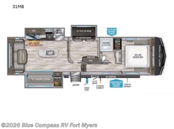 Used 2022 Grand Design Reflection 31MB available in Fort Myers, Florida