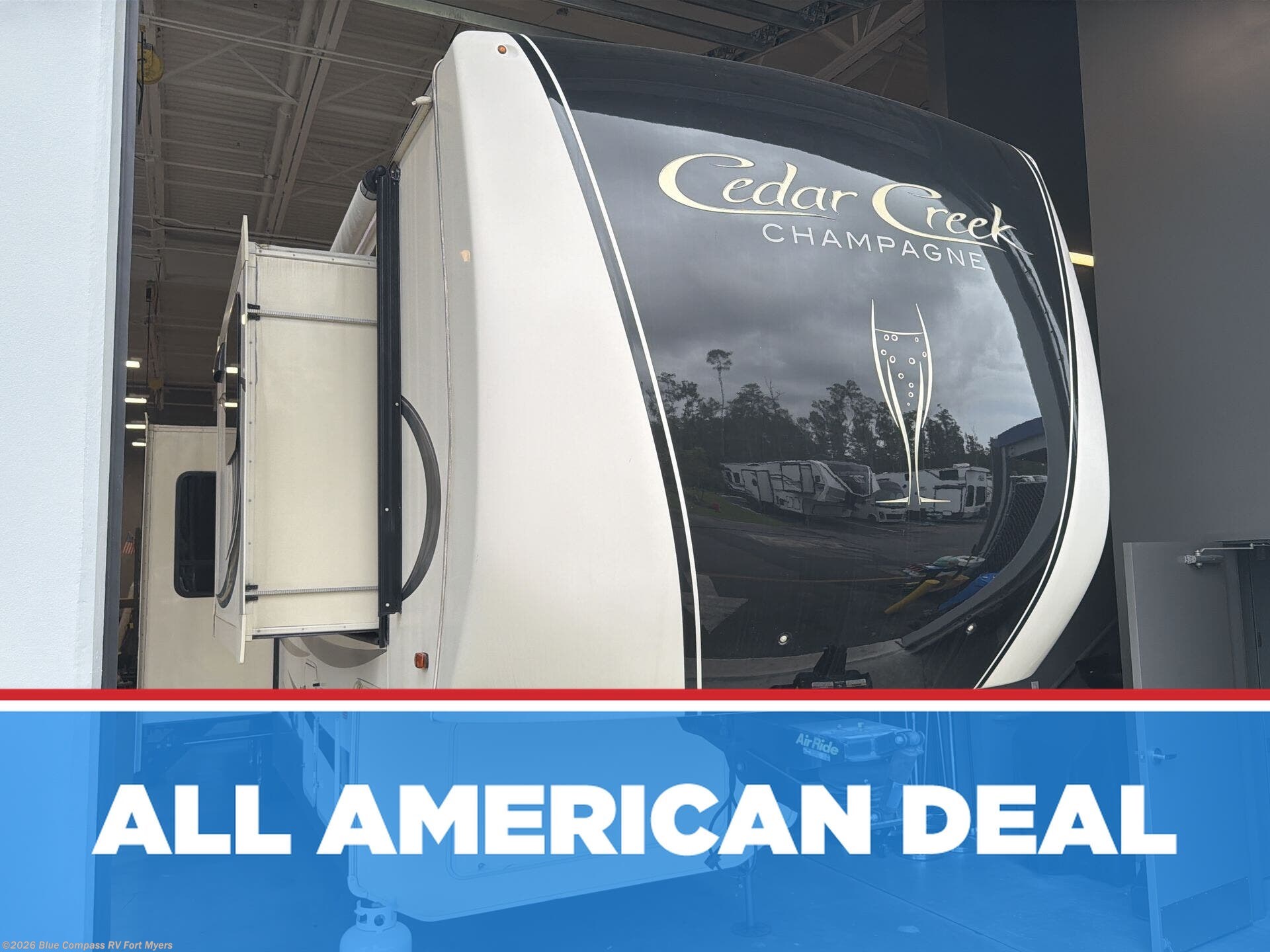 Used 2019 Forest River Cedar Creek Champagne Edition 38EFK available in Fort Myers, Florida