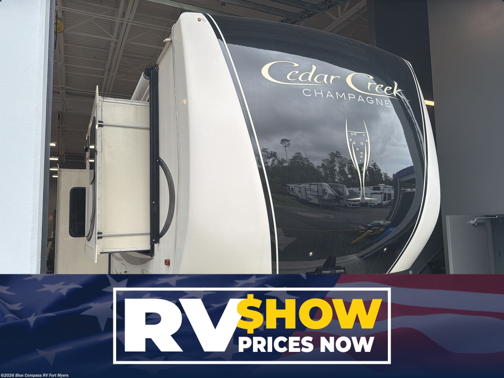 Used 2019 Forest River Cedar Creek Champagne Edition 38EFK available in Fort Myers, Florida
