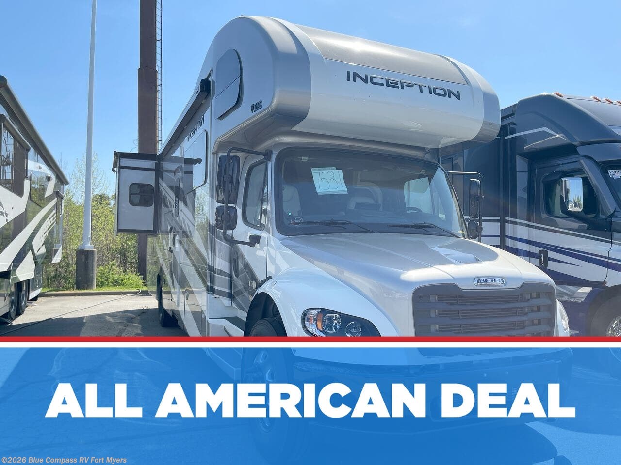 New 2026 Thor Motor Coach Inception 34XG available in Fort Myers, Florida