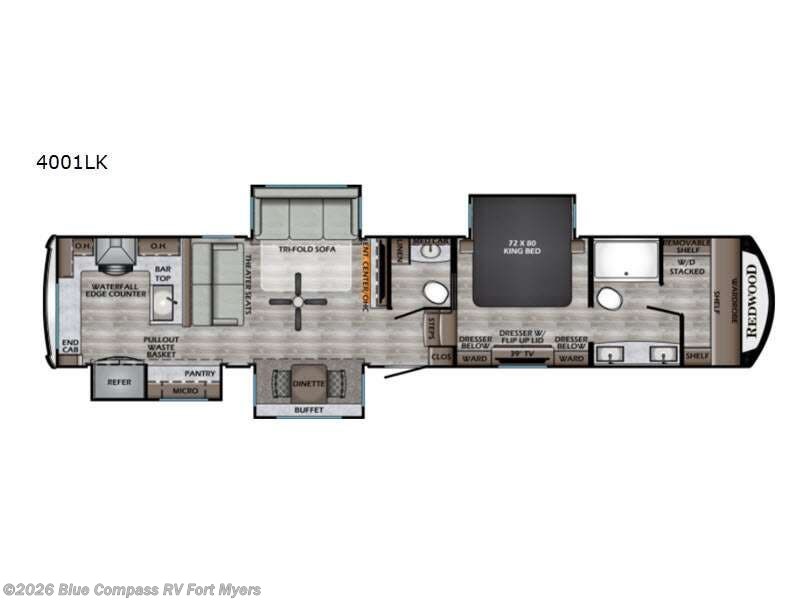 Used 2022 Redwood RV Redwood 4001LK available in Fort Myers, Florida