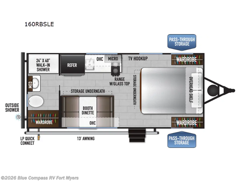 Used 2025 East to West Della Terra LE 160RBSLE available in Fort Myers, Florida
