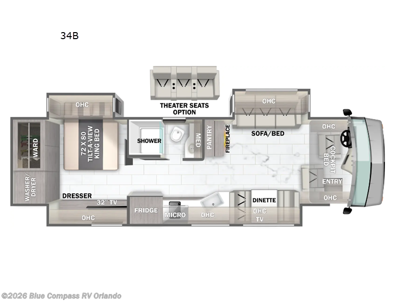 New 2026 Forest River Berkshire 34B available in Casselberry, Florida