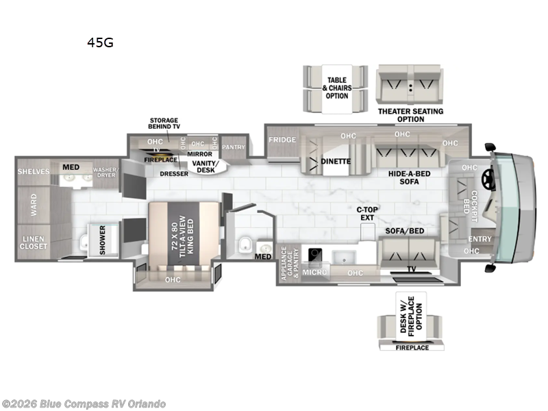 New 2026 Forest River Berkshire XLT 45G available in Casselberry, Florida