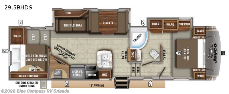 Used 2020 Jayco Eagle HT 29.5BHDS available in Casselberry, Florida