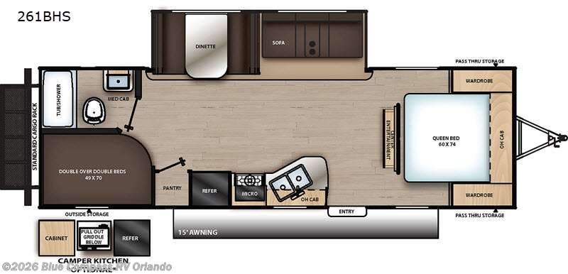 Used 2021 Coachmen Catalina Summit Series 8 261BHS available in Casselberry, Florida