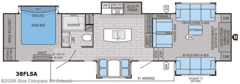 Used 2016 Jayco Pinnacle 38FLSA available in Casselberry, Florida