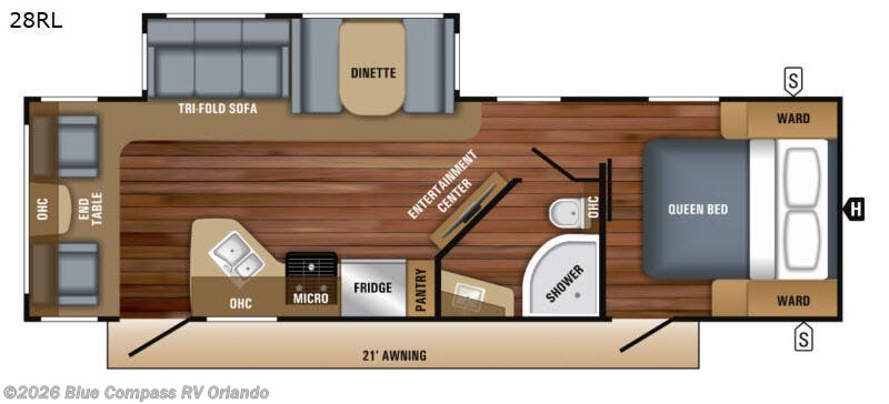 Used 2018 Jayco White Hawk 28RL available in Casselberry, Florida