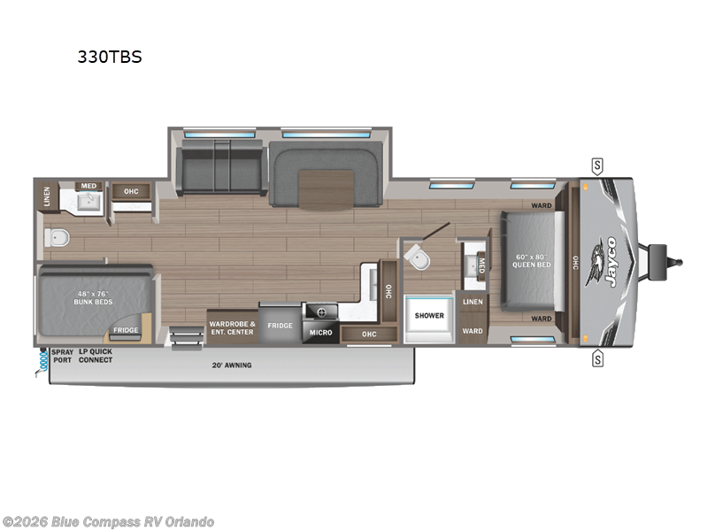 2025 Jayco Jay Flight SLX 330TBS