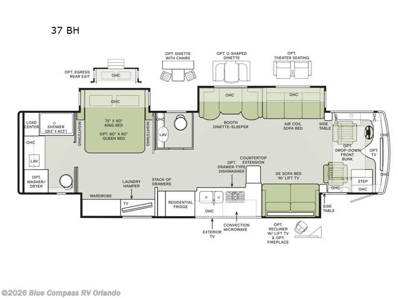 Used 2025 Tiffin Phaeton 37 BH available in Casselberry, Florida