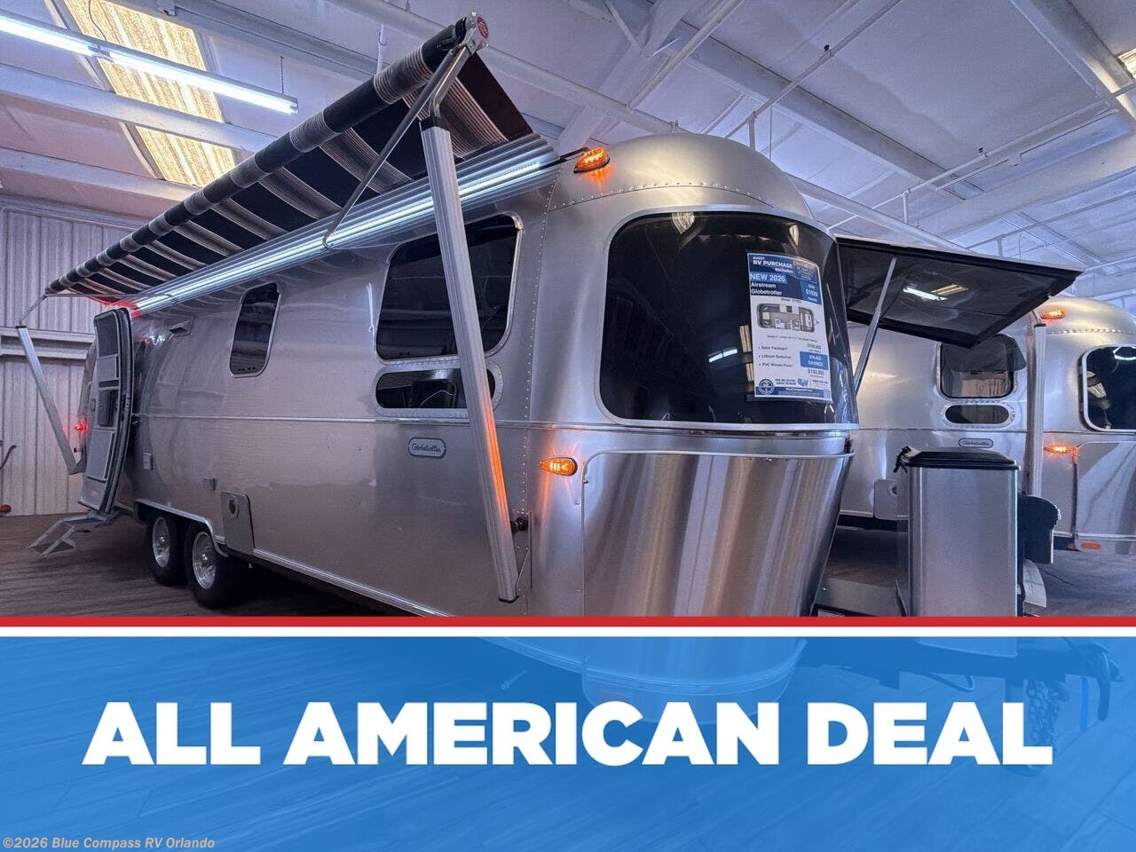 New 2026 Airstream Globetrotter 27FB available in Casselberry, Florida