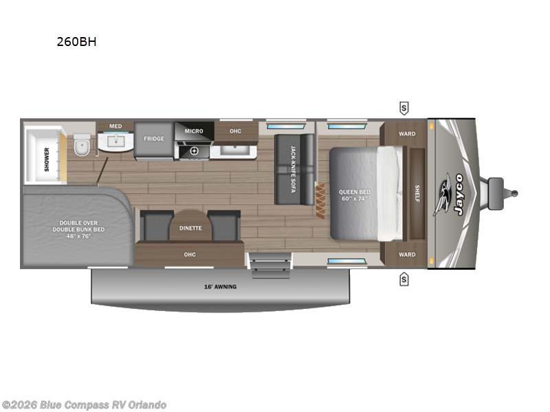 New 2027 Jayco Jay Flight 260BH available in Casselberry, Florida