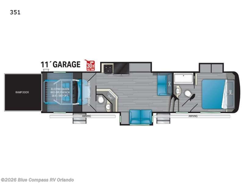 Used 2021 Heartland Road Warrior 351RW available in Casselberry, Florida