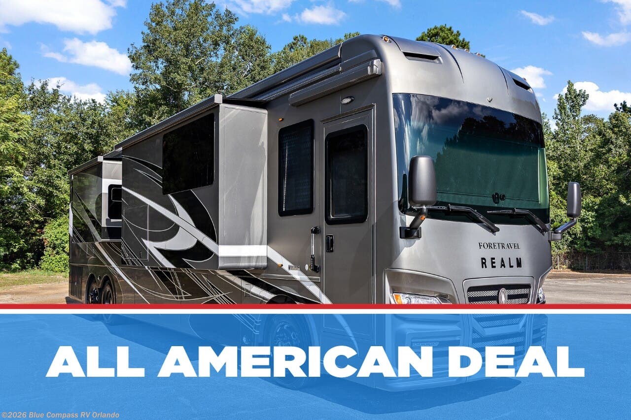 New 2027 Foretravel Realm Limited Presidential Series  FL605 LV2 available in Casselberry, Florida