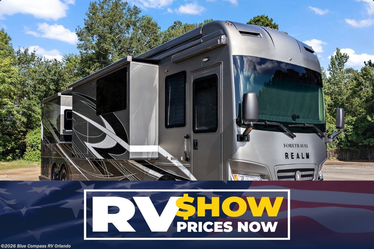 New 2027 Foretravel Realm Limited FL605 LV2 available in Casselberry, Florida