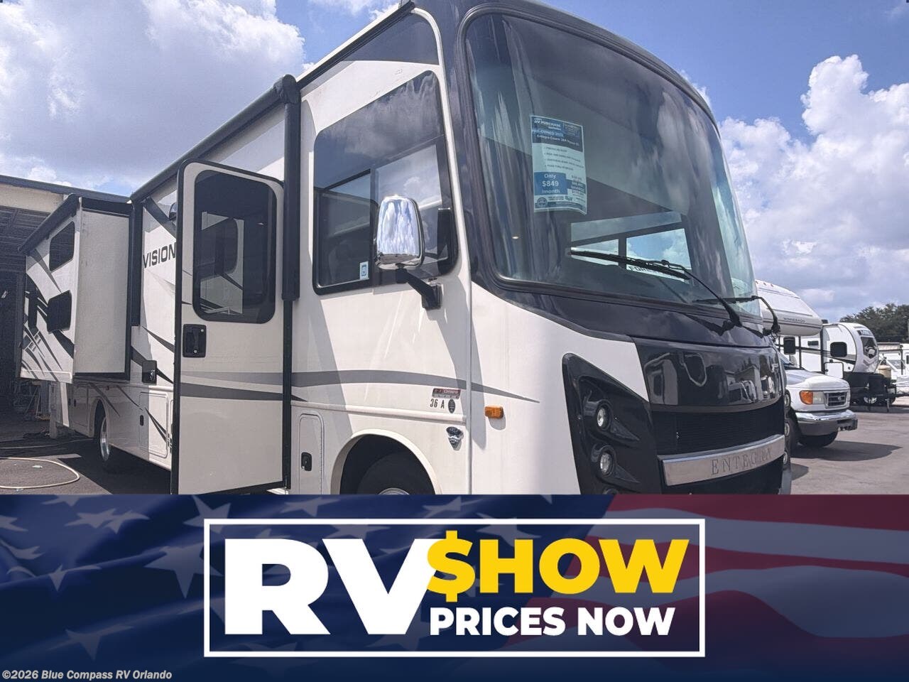 Used 2023  Entegra Coach Vision XL 36A by Entegra Coach from Blue Compass RV Orlando in Casselberry, FL