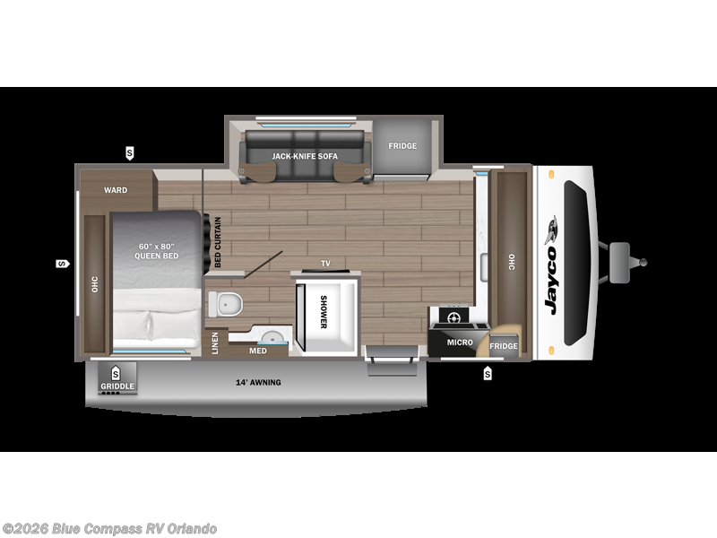 New 2026 Jayco Jay Feather Air 17FK available in Casselberry, Florida