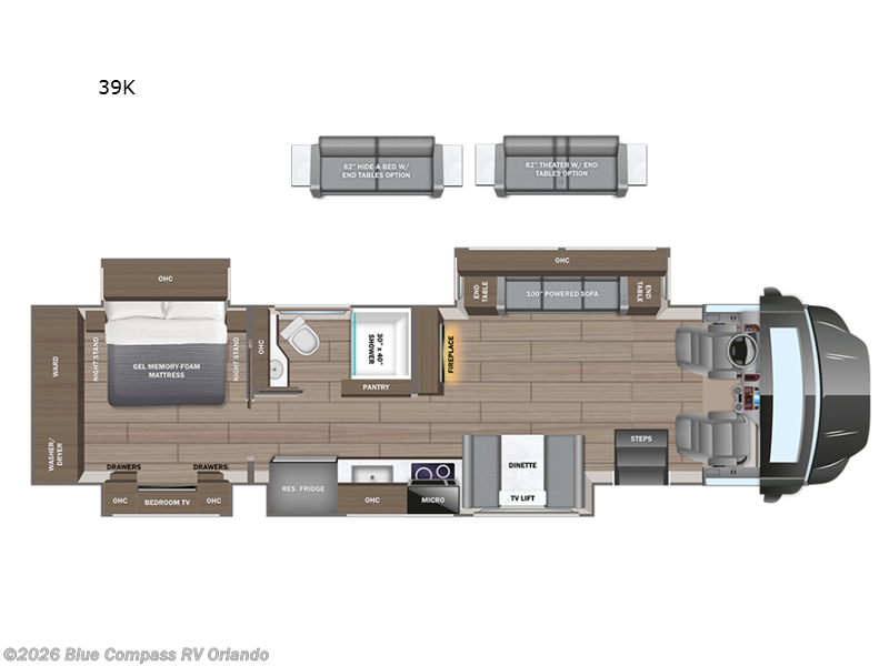 New 2027 Entegra Coach Centurion 39K available in Casselberry, Florida