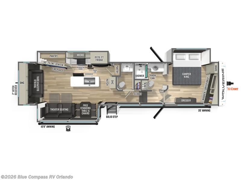 New 2027 Forest River Wolverine 35RL available in Casselberry, Florida