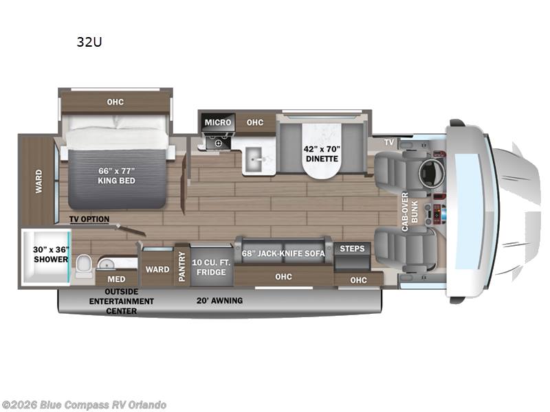 New 2026 Jayco Greyhawk XL 32U available in Casselberry, Florida