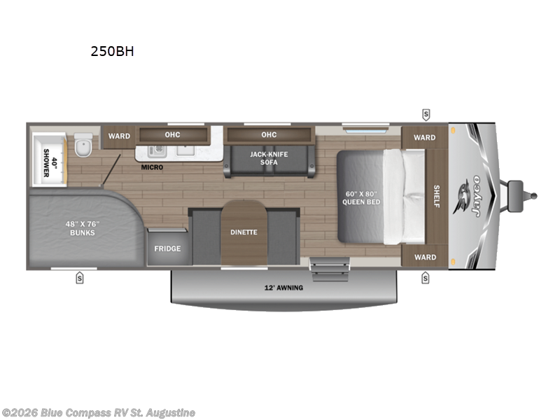 New 2026 Jayco Jay Flight SLX 250BH Sport's Edition available in St. Augustine, Florida