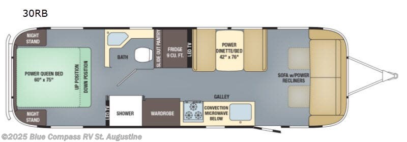 Used 2019 Airstream Classic 30RB available in St. Augustine, Florida