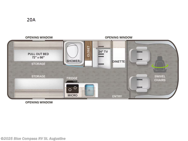 Used 2022 Thor Motor Coach Tellaro 20A available in St. Augustine, Florida