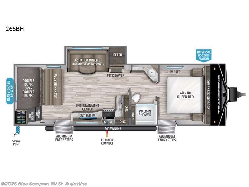 Used 2022 Grand Design Transcend Xplor 265BH available in St. Augustine, Florida