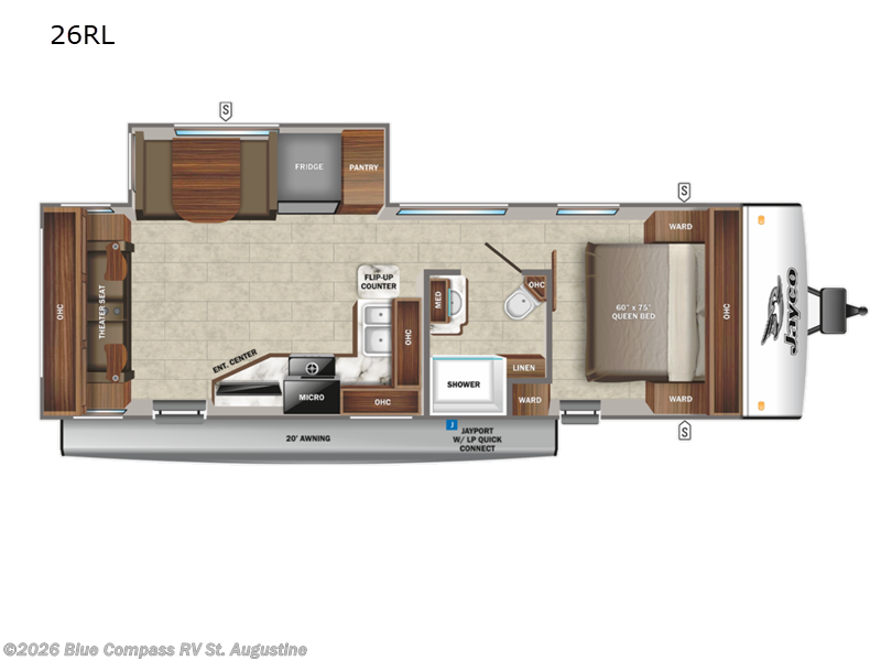 Used 2022 Jayco Jay Feather 26RL available in St. Augustine, Florida