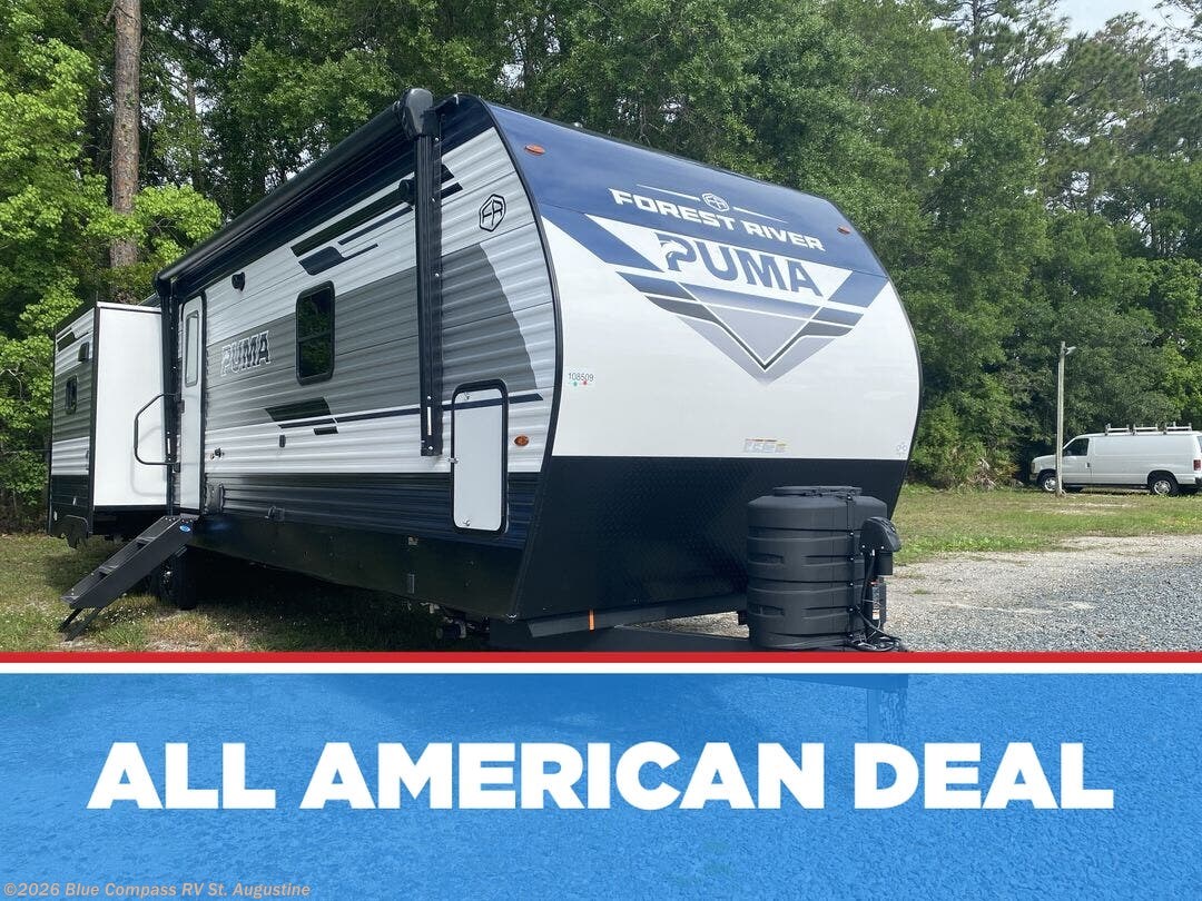 New 2026 Forest River Puma 32BHFS available in St. Augustine, Florida