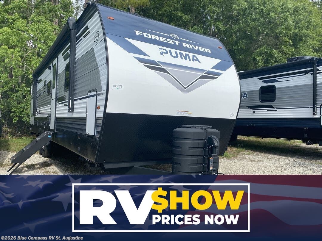 New 2026 Forest River Puma 32RBFQ available in St. Augustine, Florida