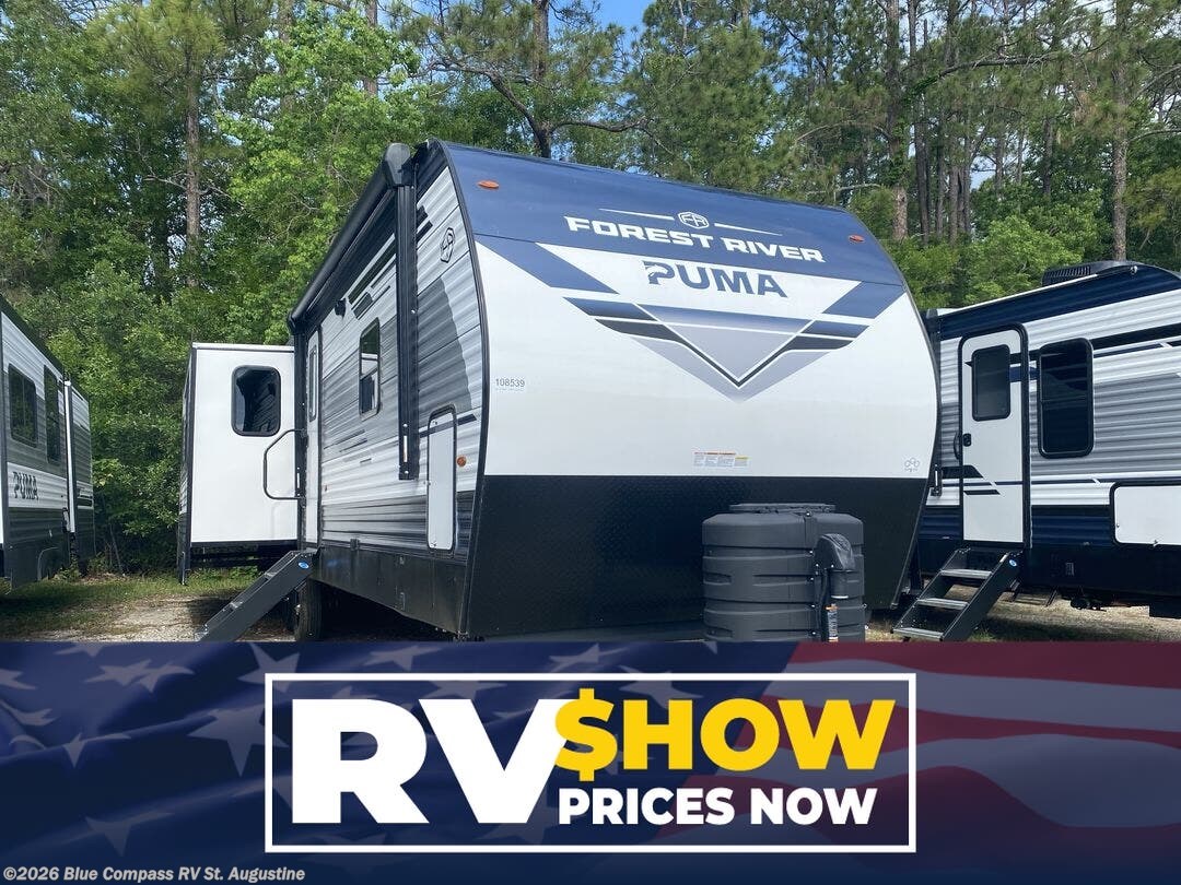 New 2026 Forest River Puma 31RLQS available in St. Augustine, Florida
