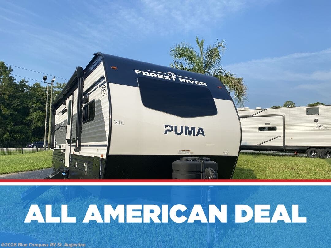 New 2026 Forest River Puma 220FK available in St. Augustine, Florida