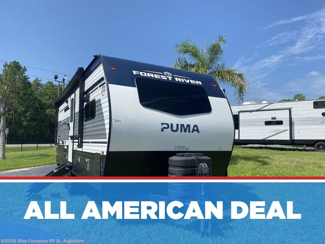 New 2026 Forest River Puma 220FK available in St. Augustine, Florida