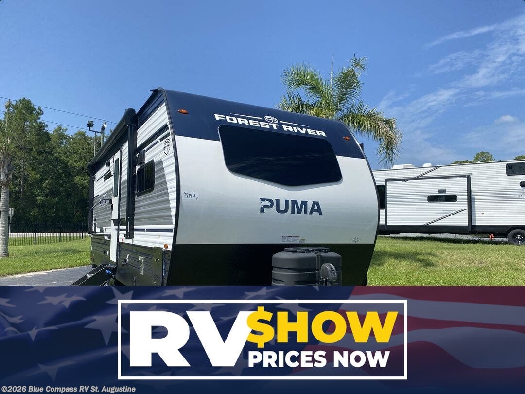 New 2026 Forest River Puma 220FK available in St. Augustine, Florida