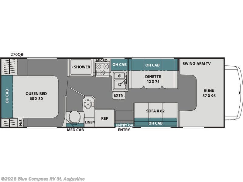Used 2019  Coachmen Leprechaun 270QB Ford 350 by Coachmen from Blue Compass RV St. Augustine in St. Augustine, FL