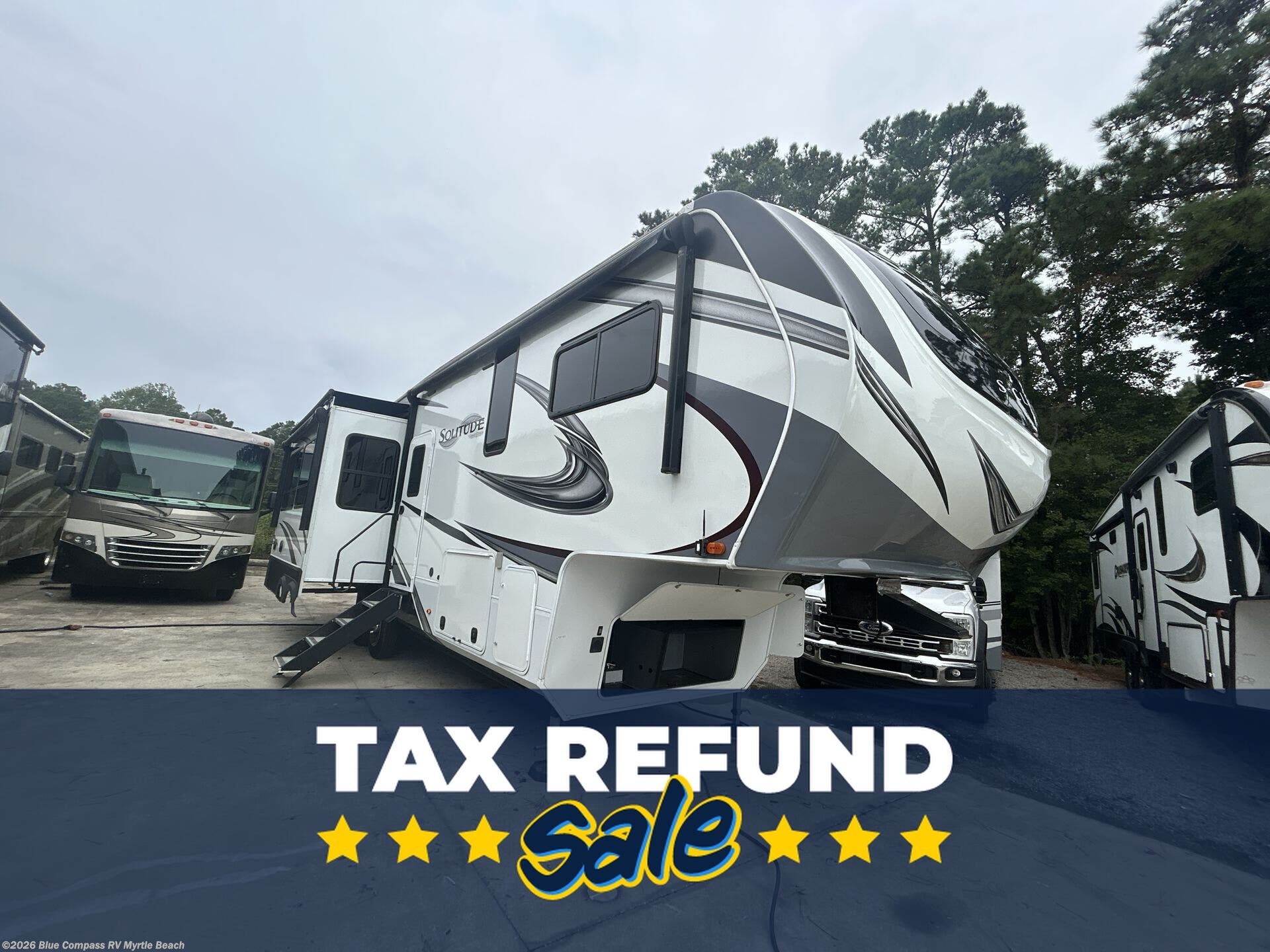 Used 2020 Grand Design Solitude 2930RL-R available in Myrtle Beach, South Carolina