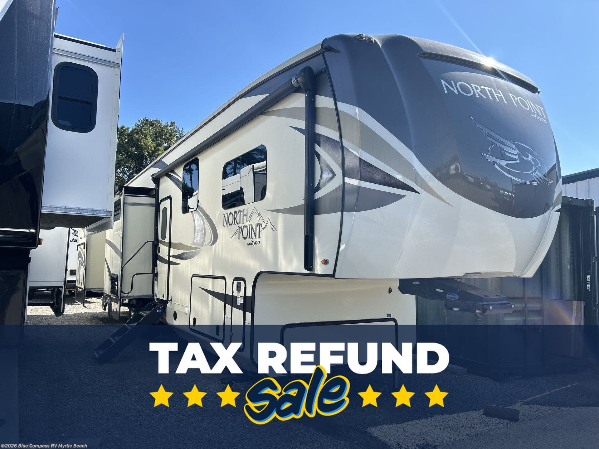 Used 2018 Jayco North Point 375BHFS available in Myrtle Beach, South Carolina