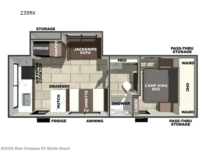 Used 2026 Prime Time Tracer 235RK available in Myrtle Beach, South Carolina