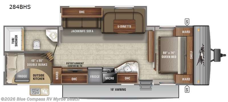 Used 2021 Jayco Jay Flight SLX 8 284BHS available in Myrtle Beach, South Carolina