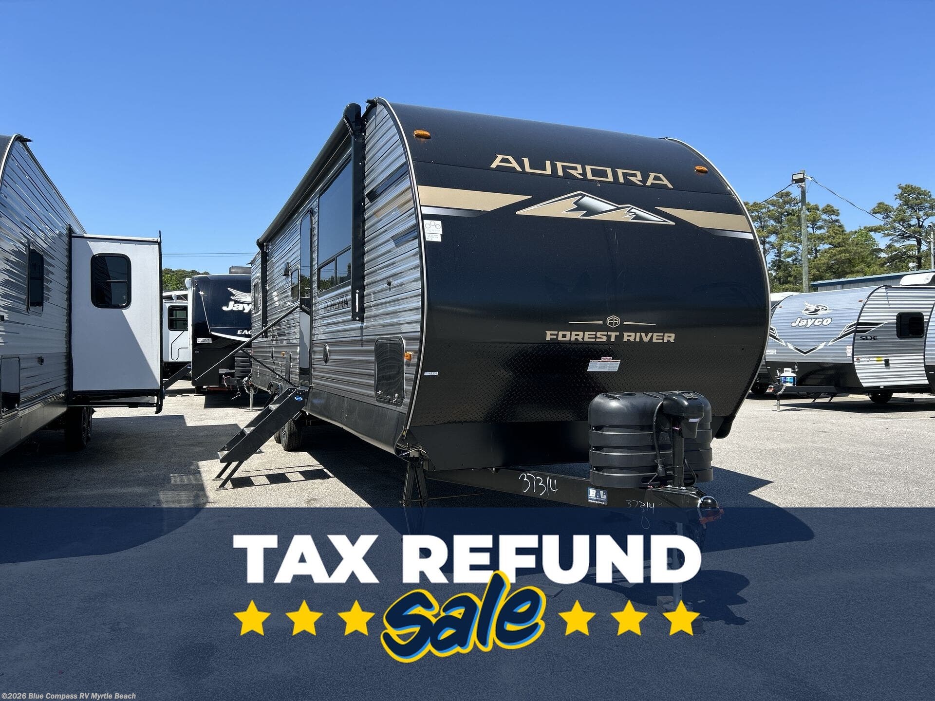 New 2026 Forest River Aurora 34BHTS (2 Queen Beds) available in Myrtle Beach, South Carolina