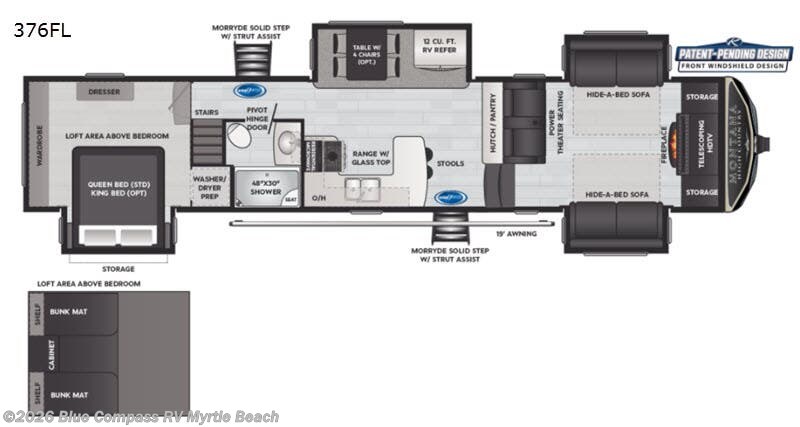 Used 2021 Keystone Montana High Country 376FL available in Myrtle Beach, South Carolina