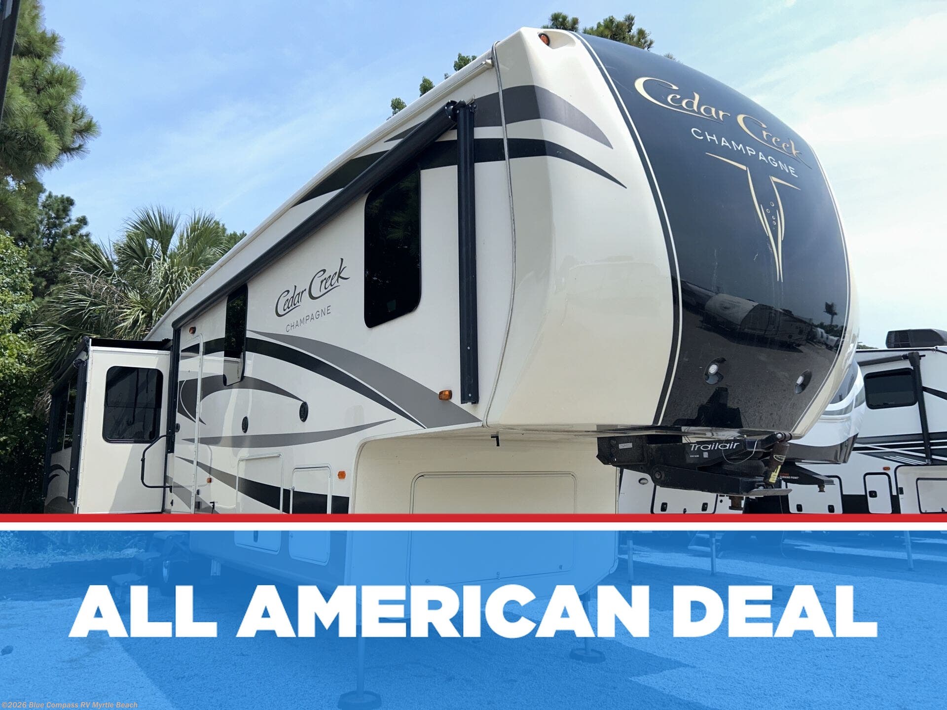 Used 2017 Forest River Cedar Creek Champagne Edition 38EL available in Myrtle Beach, South Carolina