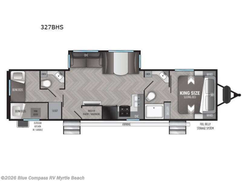 Used 2021 Cruiser RV Shadow Cruiser 327BHS available in Myrtle Beach, South Carolina