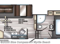 Used 2018 Forest River Cherokee Arctic Wolf 265DBH8 available in Myrtle Beach, South Carolina