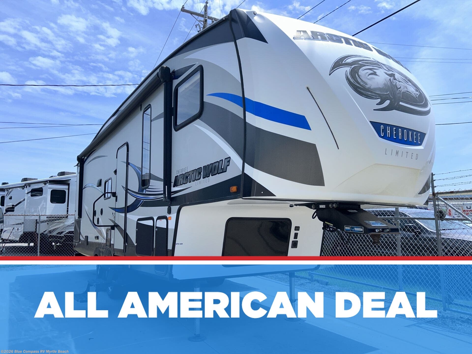 Used 2018 Forest River Cherokee Arctic Wolf 265DBH8 available in Myrtle Beach, South Carolina