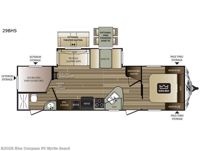 Used 2018 Keystone Cougar X-Lite 29BHS available in Myrtle Beach, South Carolina